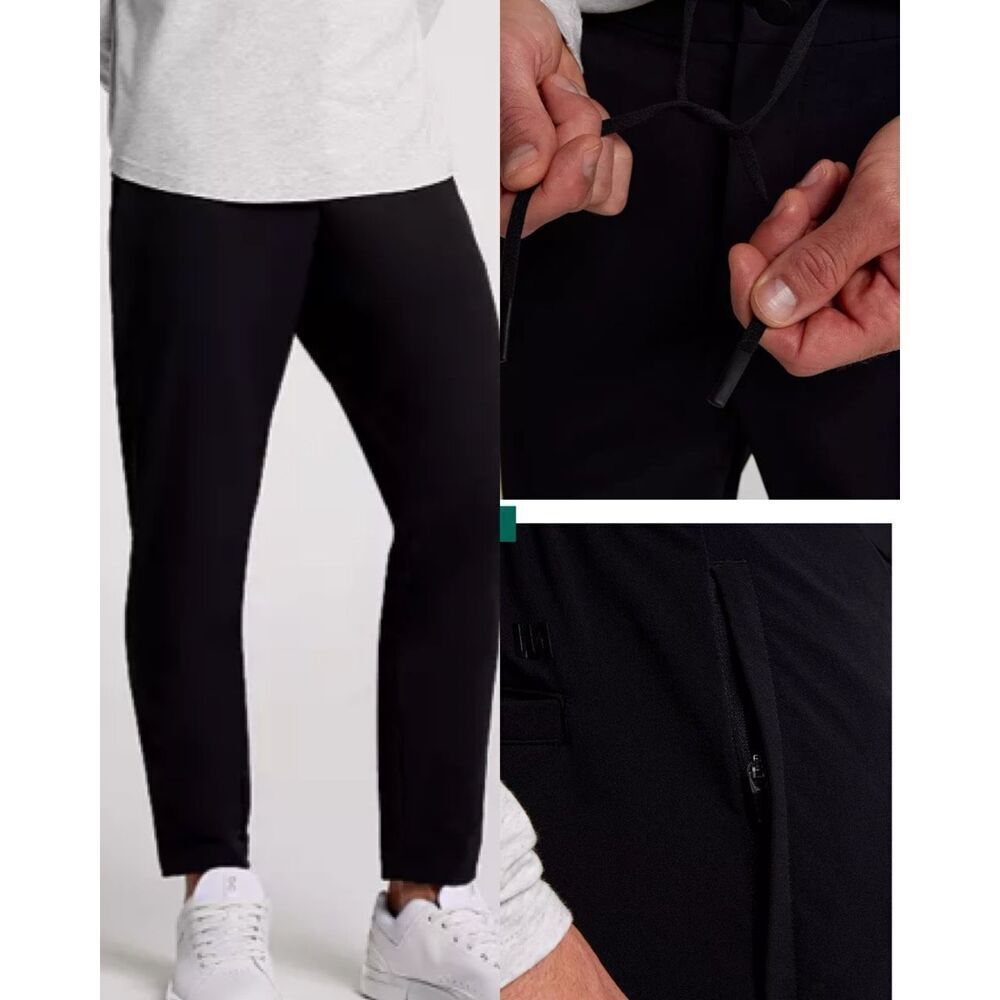 #833. VRST Black Men’s Limitless Slim Taper Jogger Pant NWT